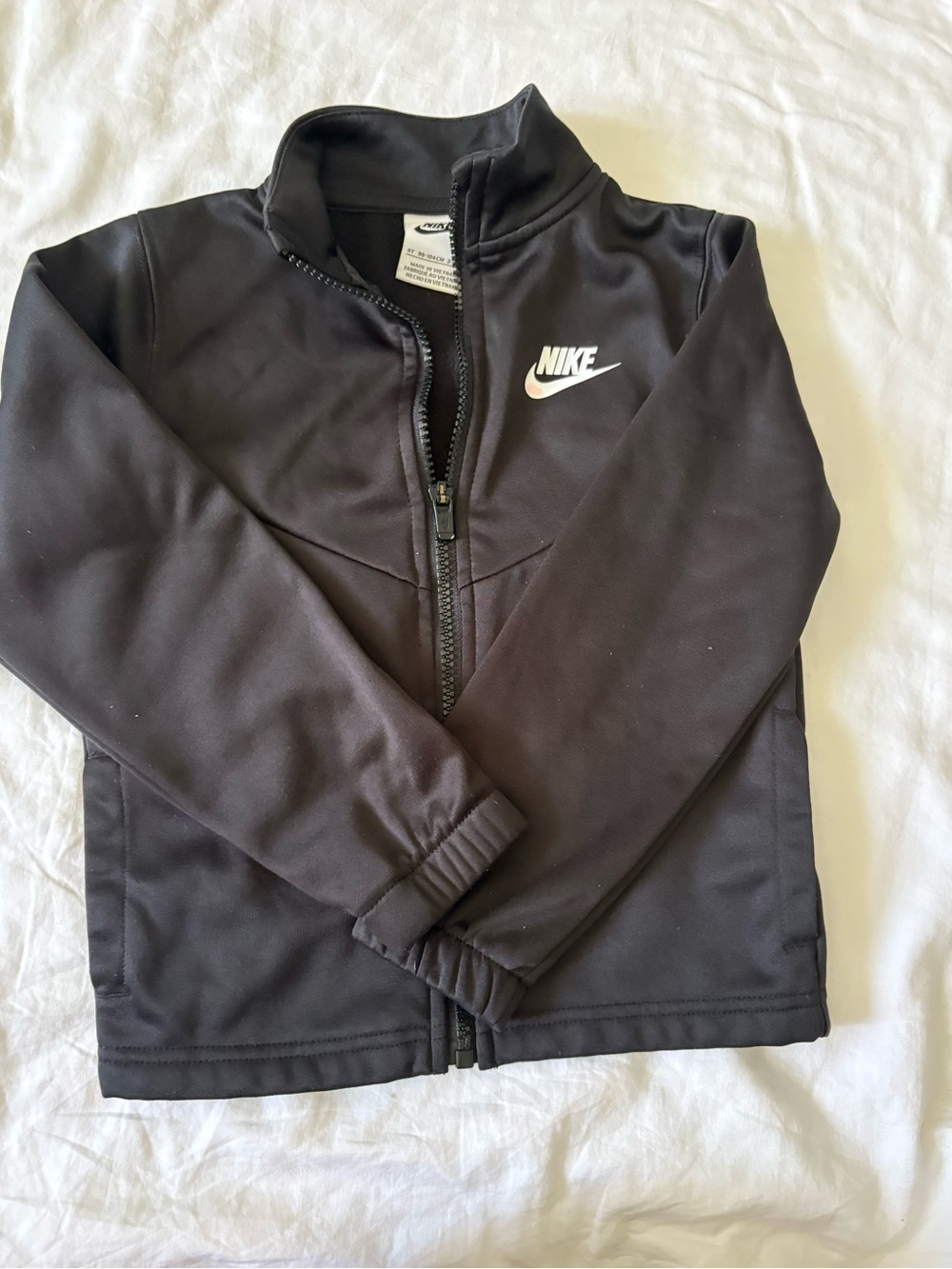 2 jacket!!Nike Kids Black Full-Zip Performance Jacket